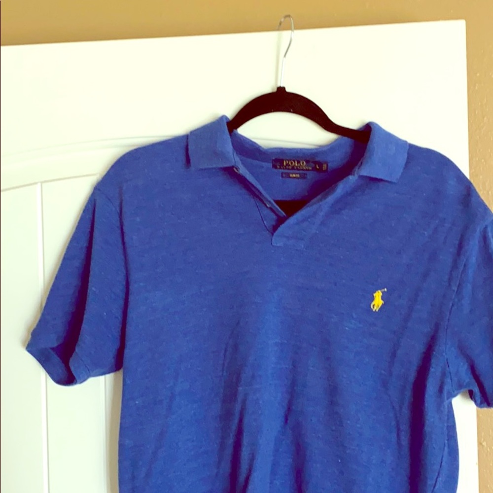 Polo by Ralph Lauren blue and yellow horse